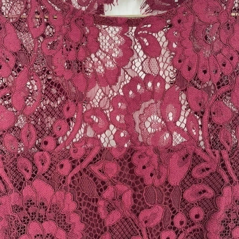 SHOW ME YOUR MUMU ALICE lace berry merlot dress